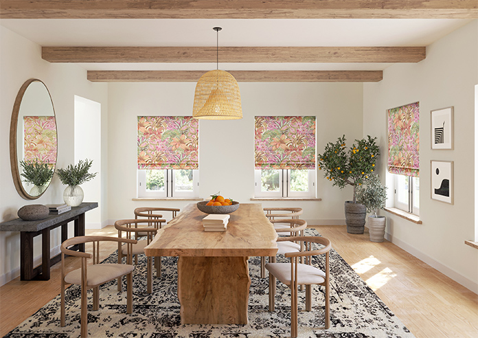 Canopy, Blood Orange - Roman Blind - Image 8